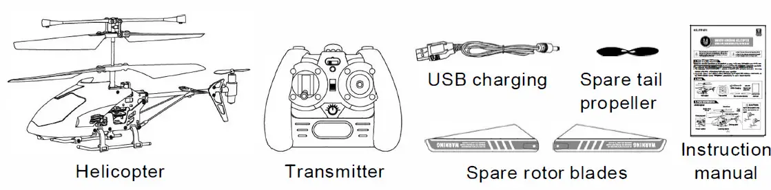 Lucky Group 777-571 Smooth Hover Helicopter FIG 1