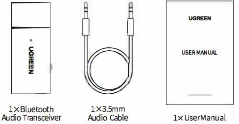 UGREEN CM523 Bluetooth Audio Transceiver fig 4