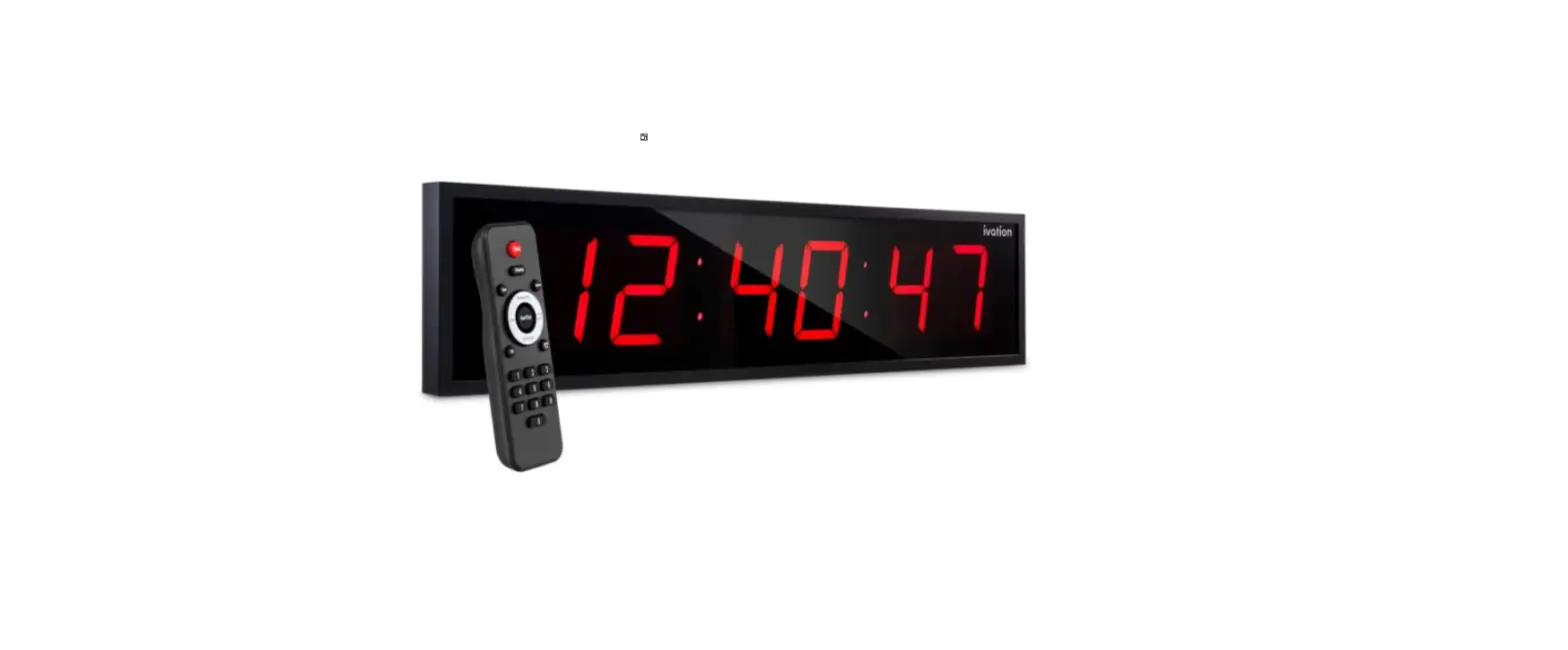 Ivation Led Digital Time Bar User Guide Ivation Led Digital Time Bar User Guide
