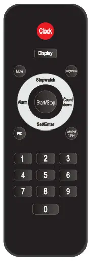 REMOTE CONTROL FUNCTIONS