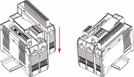 MOXA ioThinx 4510 Series Advanced Controllers and I-Os - DIN rail 2