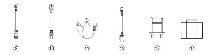 POWERAK AC200 Portable Power Station - Options( not included, buy separately from seller)