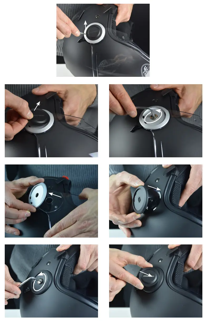 Airoh HELMET HELIOS Star Is Born Helmet - Remove Visor