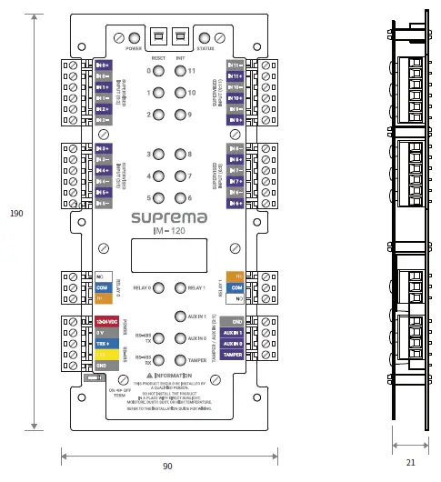 suprema-IM-120-Input-Module -fig-20