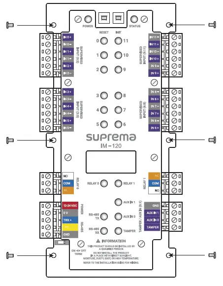 suprema-IM-120-Input-Module -fig-6