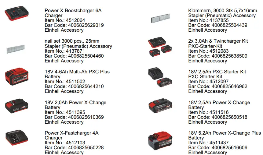 Einhell TE-CN 18 Li-Solo Cordless Nailer-fig4