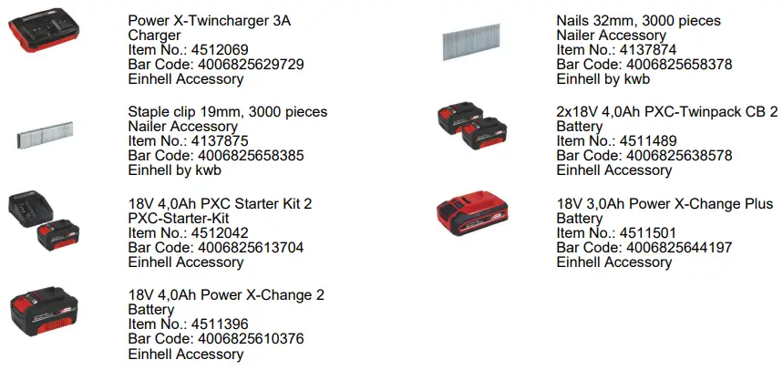 Einhell TE-CN 18 Li-Solo Cordless Nailer-fig5