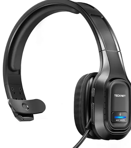 TECKNET- Bluetooth-Trucker-Headset-with-Microphone-Headphones-image