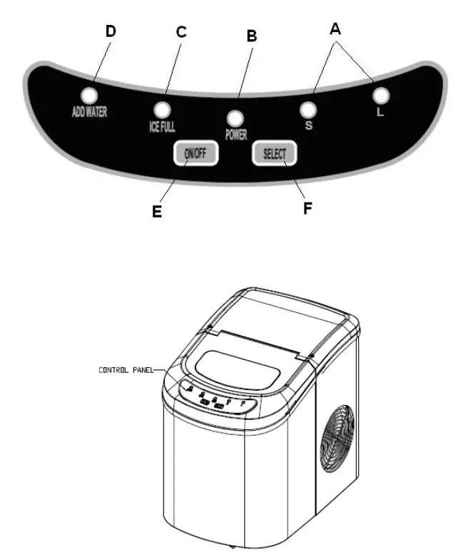 H Koenig kb12 100W 12kg Silent Ice Maker - figure 2