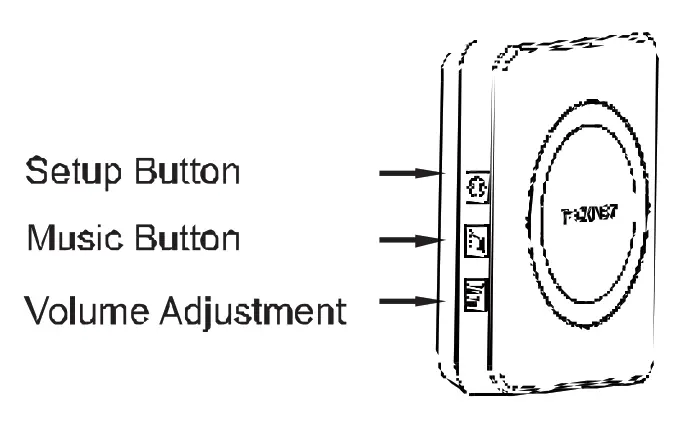 TECKNET WA878 Door Bell - FIG 2