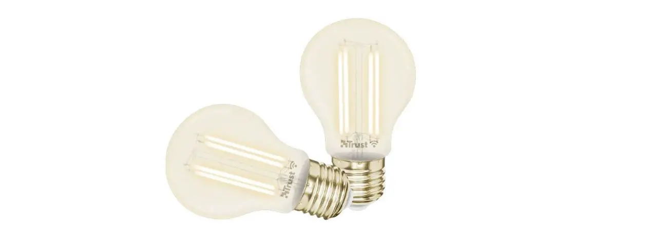 Trust 71300 Smart Wifi Led Filament Bulb White Ambience E27 Duo-pack User Manual