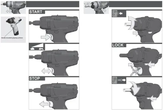 milwaukee-M12-CD-Li-Ion-Battery-Compact-Drilling-Machine-Operation