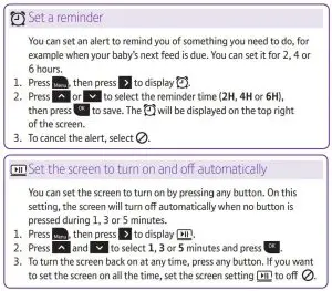FIG 11 Get to know your Parent unit