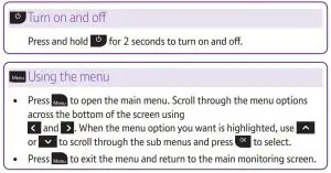 FIG 5 Using the Parent unit