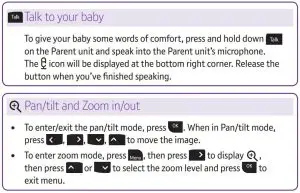 FIG 8 Using the Parent unit