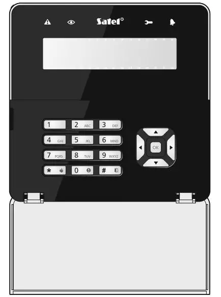 INT-KWRL2 Wireless keypad fig 1