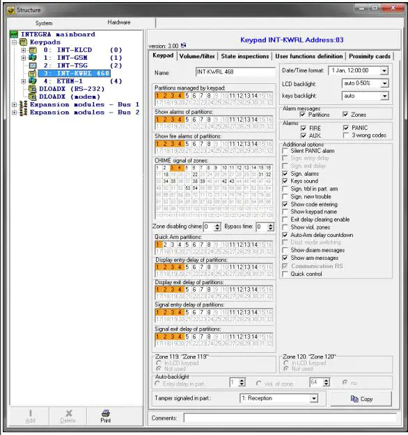 INT-KWRL2 Wireless keypad fig 6