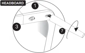 Assemble - Step Five - Headboard