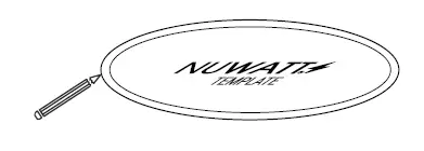 NUWATT -NW-SQDL4-9WB6P -Integrated- LED -Recessed -Light -Kit -2