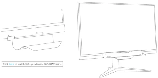 IRISBOND Hiru Windows Multi Platform Eye Tracker System - Monitor
