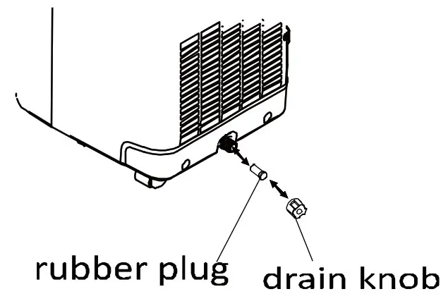 KLARSTEIN 10034664 Kraftwerk Smart Air Conditioner - DRAINAGE 2