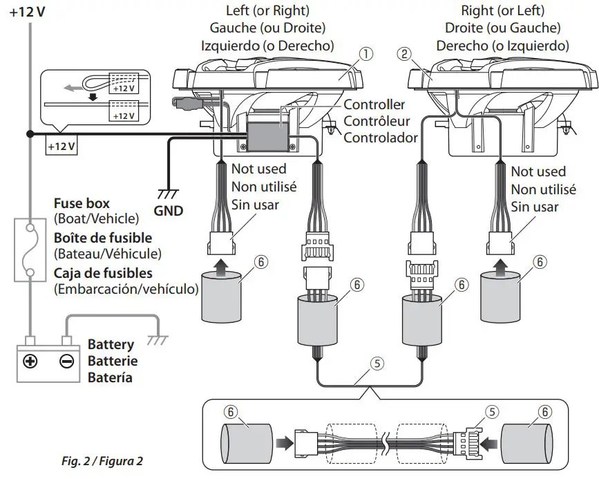 JVC Marine Speaker Instruction Manual - Figure 2