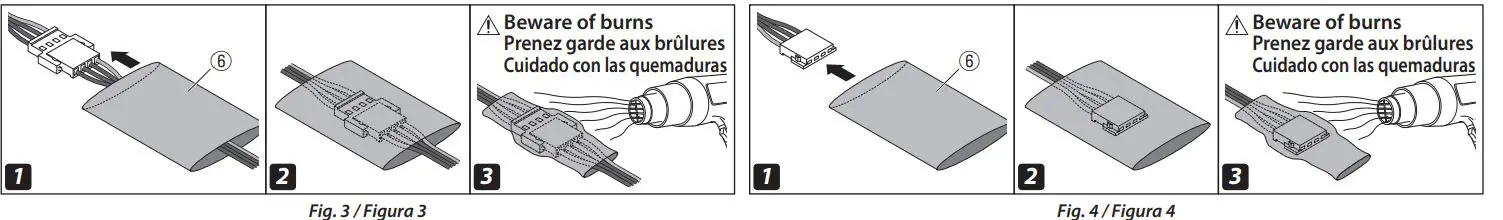 JVC Marine Speaker Instruction Manual - Figure 3,4