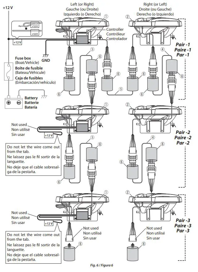 JVC Marine Speaker Instruction Manual - Figura 6