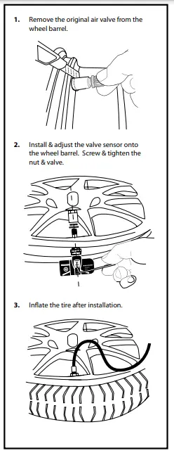 BLAUPUNKT TPMS TY1.0 Wireless Real-Time Tire Pressure Monitoring System-fig10