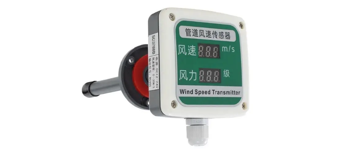 Klha Kd37b88 4-20madisplay Type Wind Speed Sensor In Pipeline User Manual