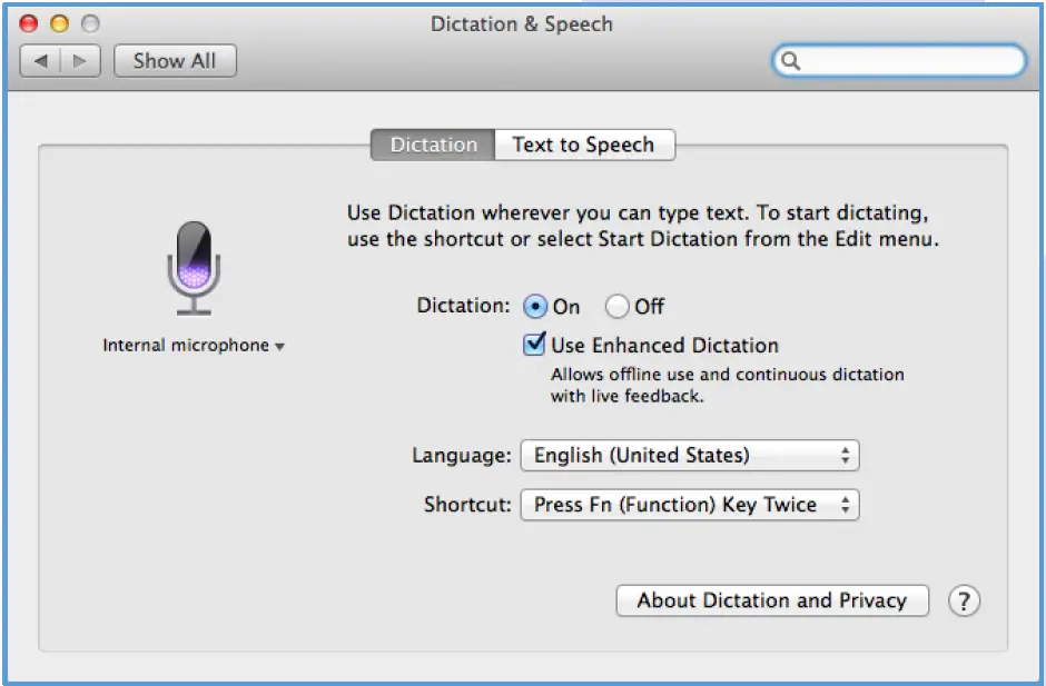Speech recognition