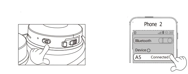 ARIKASEN A5 Wireless Headphone fig 6