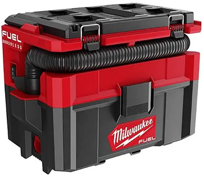 milwaukee 0970-20 M18 Fuel Packout 18V Cordless 2.5 Gallon Wet/Dry Vacuum Cleaner