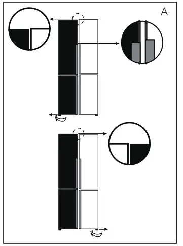 Haier HTF-456DM6 Refrigerator Freezer - fig 20