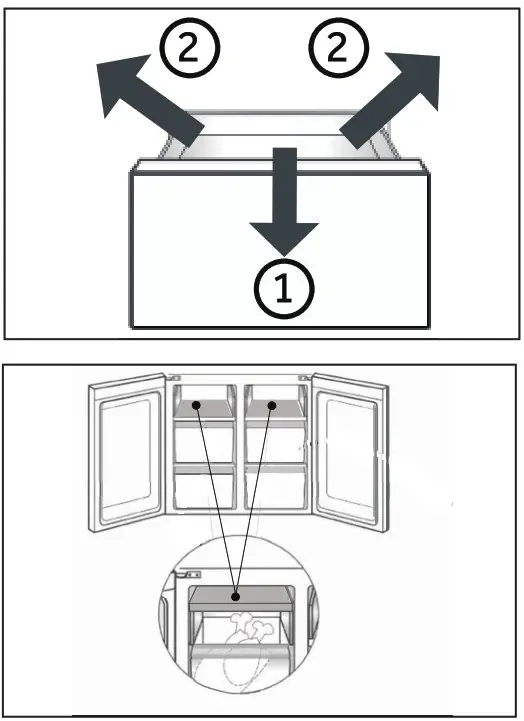 Haier HTF-456DM6 Refrigerator Freezer - fig 23