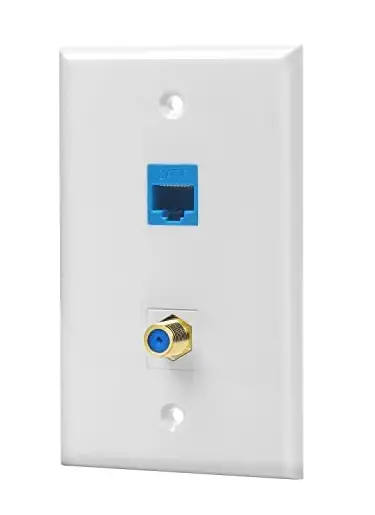 IBL-1-Cat6-Ethernet-Port-and-1-Gold-plated-Cable-TV-Coax-F-Type-Port-Wall-Plate-IMG