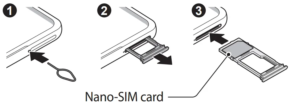 Installing SIM card