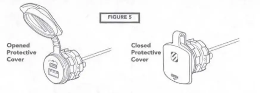 SCOSCHE CPPDRLK-SP USB Relocator for Apple CarPlay and Android Auto with Power Delivery - Figure 3
