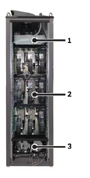 Honeywell 1502-2000 Vertex Edge Base Rack Enclosure 2