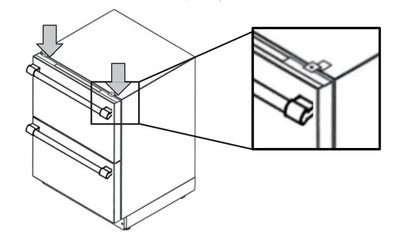 Thermador T24UR915DS Double Drawer Refrigerator - figure 21