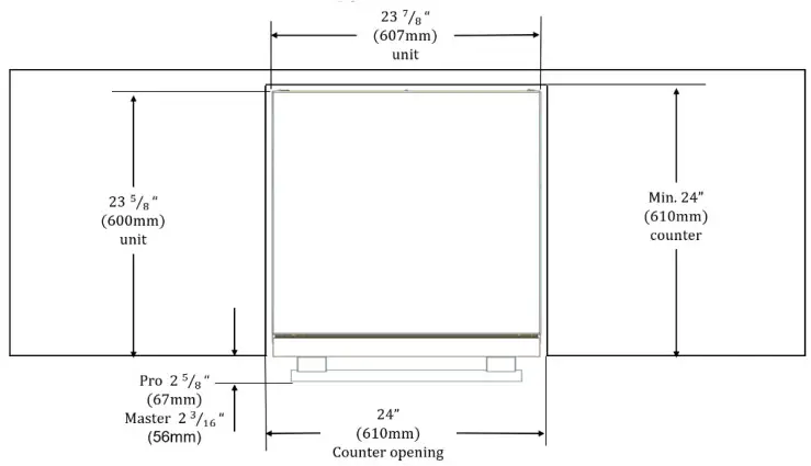 Thermador T24UR915DS Double Drawer Refrigerator - figure 5