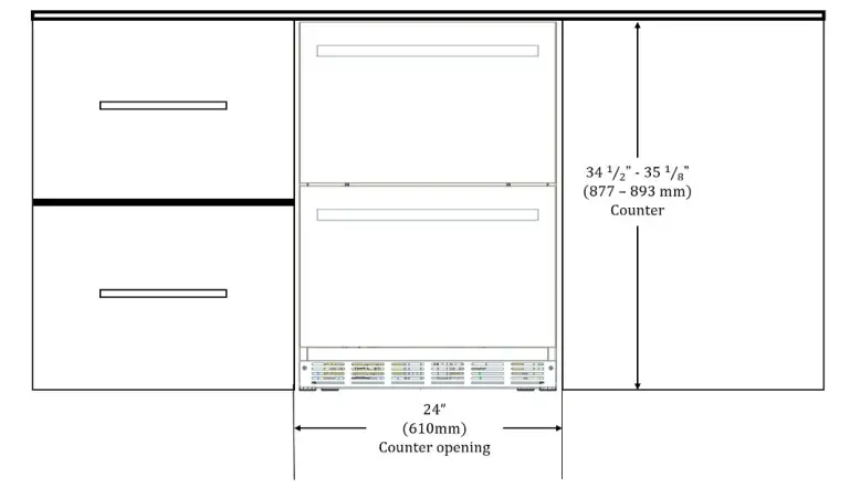 Thermador T24UR915DS Double Drawer Refrigerator - figure 6