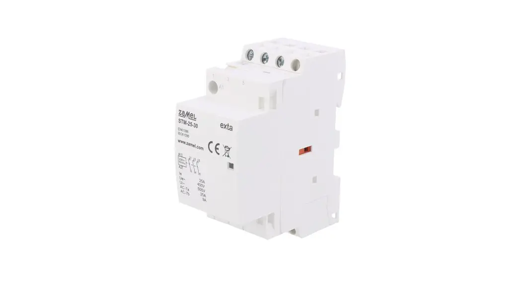 Zamel Stm-25-20 S Modular Installation Contactor Instruction Manual