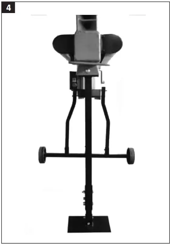MEEC TOOLS 011545 Electric Log Splitter Stand - fig 4