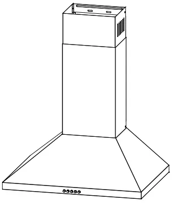 comfee 330194 90cm Canopy Rangehood-fig1