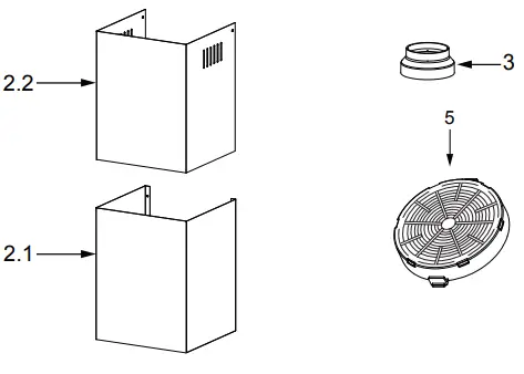 comfee 330194 90cm Canopy Rangehood-fig5