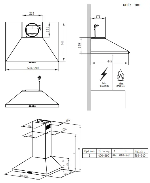 comfee 330194 90cm Canopy Rangehood-fig7