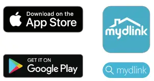 dlink Full HD Pan Tilt Pro Wi-Fi Camera- mydlink app