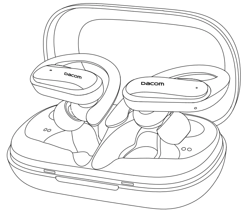 dacom Athlete TWS L19 Sport Super Bass TWS Bluetooth Earphone