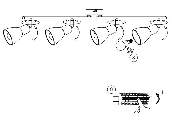 LeuchtenDireckt 11954-55 KARO Ceiling Light - 2